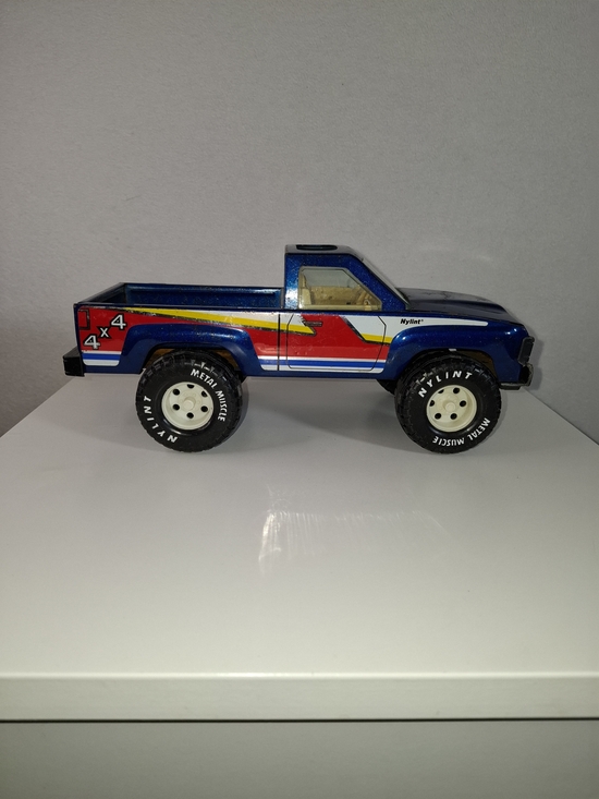 nylint Other - Vintage 90's Blue Red 4x4 Toy Pickup Truck - Kids Toy